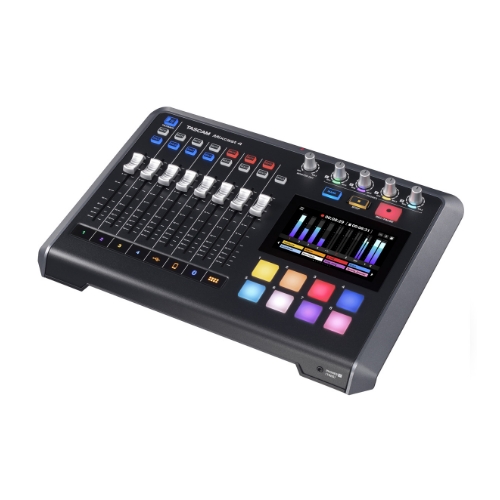 Tascam Mixcast 4 podcast production studio